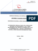 Informe 438-2023-CG - Autoriz - Previa Adicional Supervisión (No Constituye Adicional)