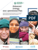 Pakistan Adolescent Nutrition Strategy