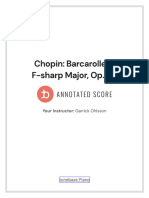 Chopin - Barcarolle Annotations by Garrick Ohlsson