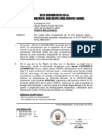 NOTA INF. 018-A 18ENE2019 SOBRE RECUPERACION DE MOTOCICLETA REQUISITORIADA