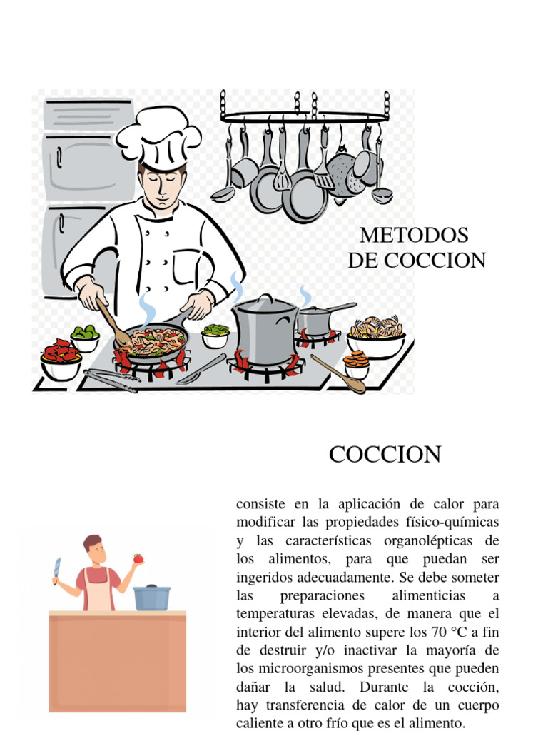 Métodos de Cocción de Alimentos | PDF | Cocinando | Hirviendo