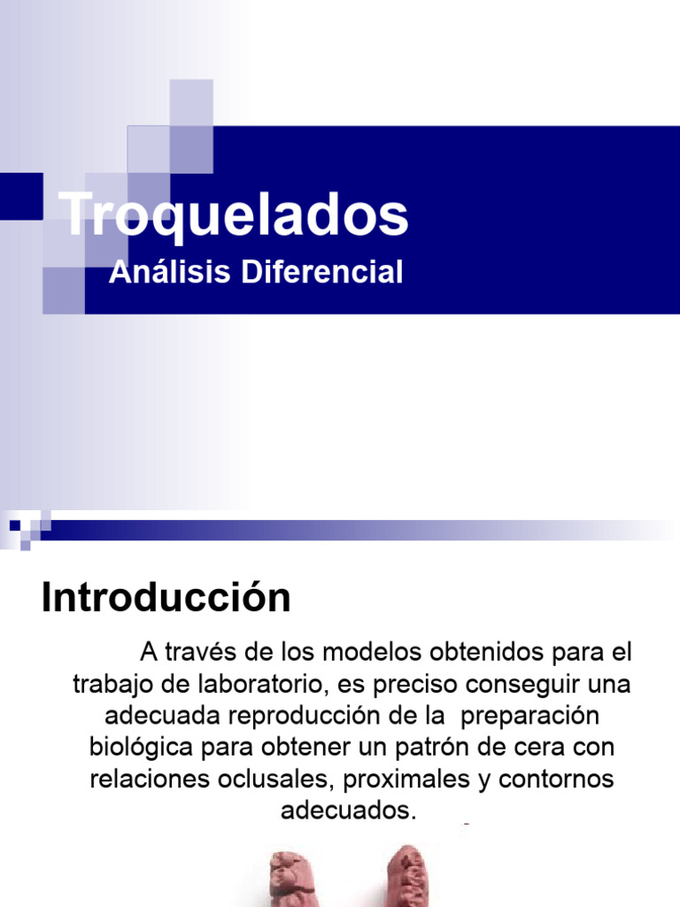 Métodos de Troquelado en Odontología | PDF