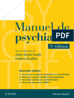 Manuel de Psychiatrie 3e Edition - Elsevier Masson