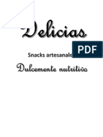 Catalogo Snacks Artesanales Marzo 2023