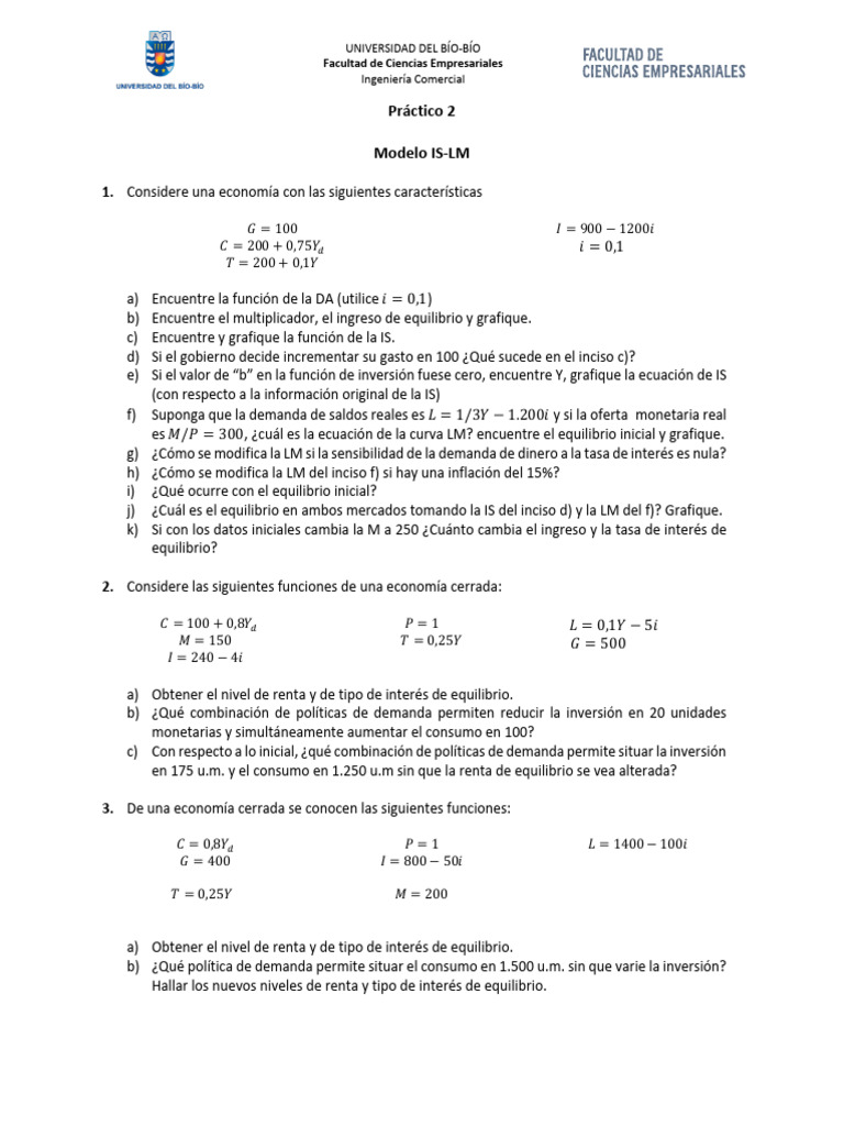 Practico 2 | PDF | Economía monetaria | Economía política