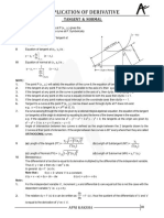 Sheet - 01 - Application of Derivatives NJ - 247