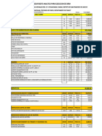 PRESUPUESTO ANALITICO carretera yARUSYACAN
