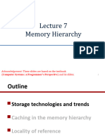 LEC07 Memory Hierarchy