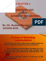 Promotionmix by Rashmi Phirake