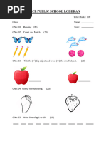 Free Playgroup Worksheets PDF | PDF