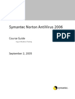 Norton AntiVirus 2006 Instructor Guide