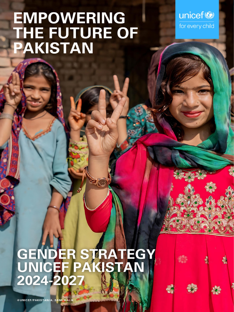 UNICEF Pakistan Gender Strategy - Revised v4.1 PDF | PDF | Wash | Gender