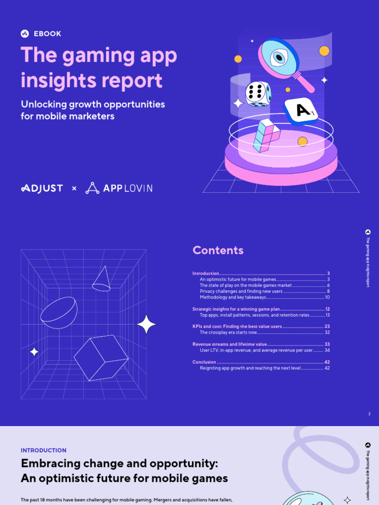 The Gaming App Insights Report | PDF | Mobile App | Mobile Game