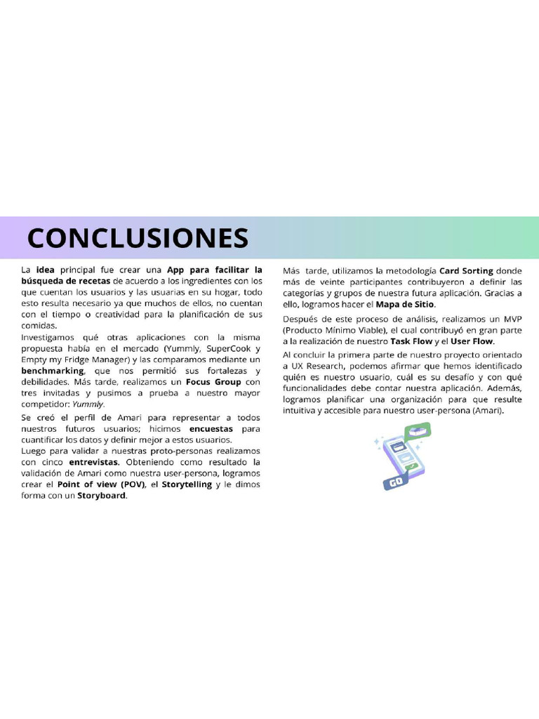 Conclusión UX/UI | PDF