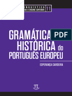 Gramática Histórica Do Português Europeu
