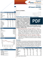 JK Cement (JKCEME) : Realisation Gain Leads To Spurt in Earnings