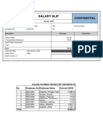 Pelirene - Pay Slip 3