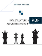 Data Structures and Algorithms Using Python