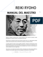 Manual Maestro Usui Reiki Ryoho
