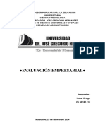 Ev. Empresarial Trabajo