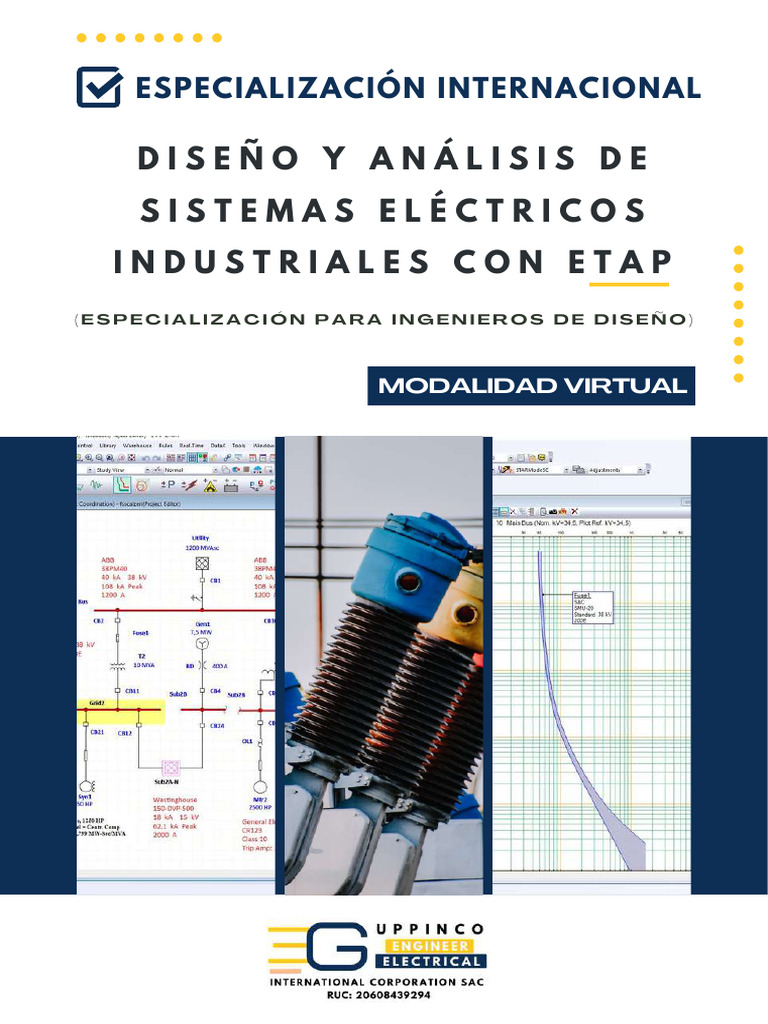 Diseño y Analisis Con Etap | PDF | Corriente eléctrica | Energia electrica