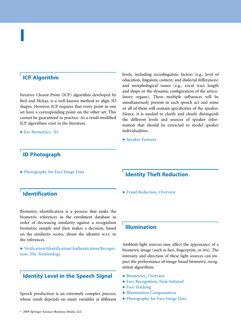 ICP Algorithm: 2009 Springer Science+Business Media, LLC | PDF ...