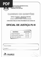 TJRS0310ProvaEscritaObjetiva