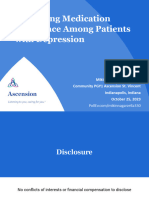 medication adherence in depression - gr 10