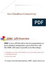 JDBC - Java Database Connectivity