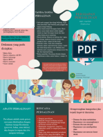 Teal and Pink Playful SchoolEducation Trifold Brochure
