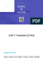 C Functions