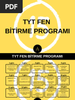 TYT 60 Gunluk Calisma Programi TAM | PDF