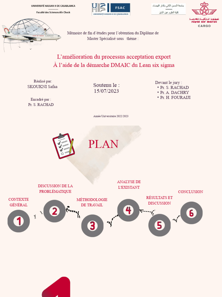 Amélioration du Processus Export DMAIC | PDF | Six Sigma | Business