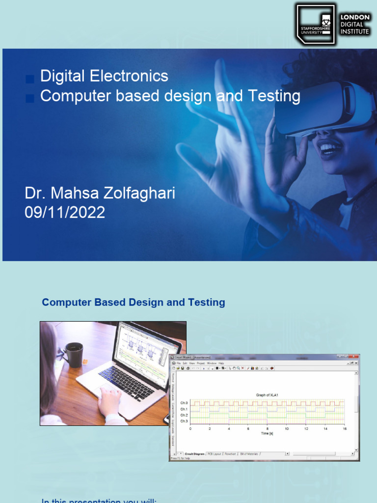 Computer based design and testing pdf spice simulation