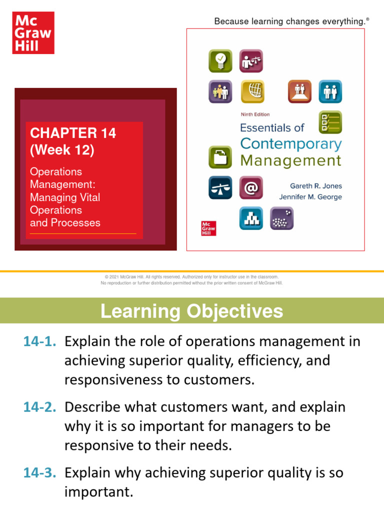 Week12 OperationsManagement (Chapter14) | PDF | Inventory | Lean ...