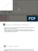 Video 1 The Malware Analysis 101 Project