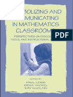 Paul Cobb, Erna Yackel, Kay McClain - Symbolizing and Communicating in Mathematics Classrooms - Perspectives On Discourse, Tools, and Instructional Design-Routledge (2000)