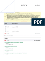 Itinerary F6E6PW