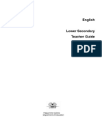 Teachers Guide Lower Secondary English