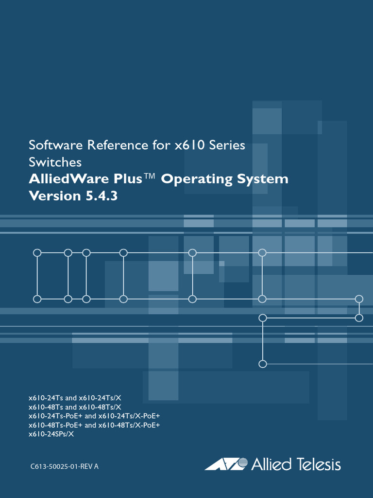 x610 Software Ref.4.3 | PDF | Ip Address | I Pv6