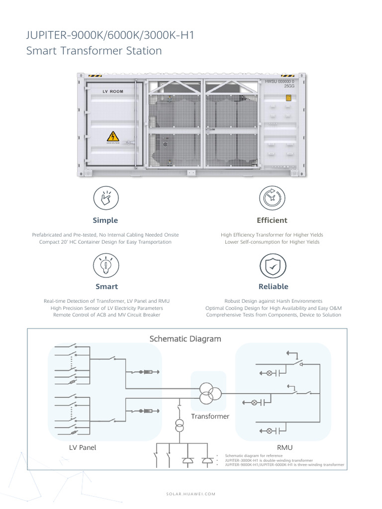 Huawei Jupiter Transformer Overview | PDF | Transformer | Electric Arc
