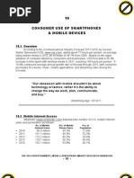 Consumer Use of Smart Phone and Mobile (2011)