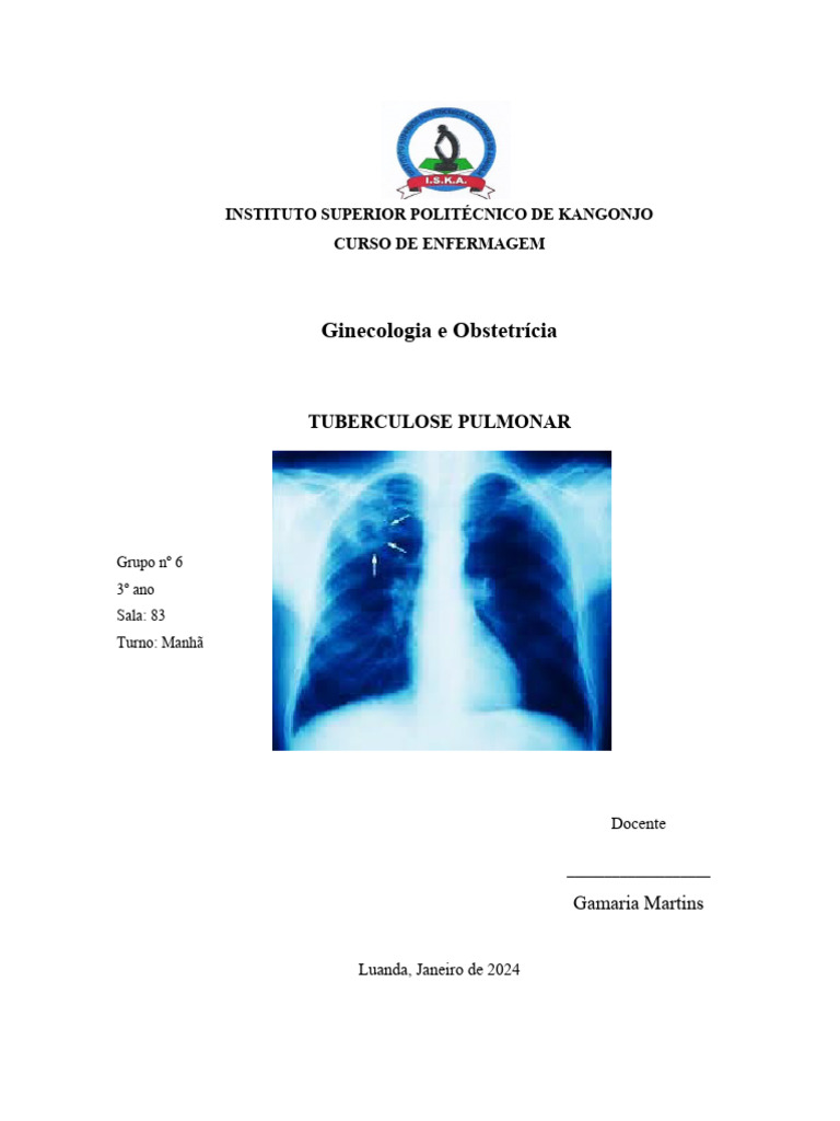 Tuberculosis pulmonar en enfermos diabeticos. revision de 42 casos, image size:768x1024