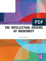 The Intellectual Origins of Modernity by David Ohana