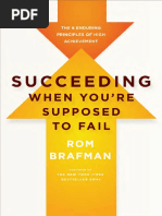 Download Succeeding When YouRe Supposed to Fail by Rom Brafman - Excerpt by Crown Publishing Group SN73033740 doc pdf
