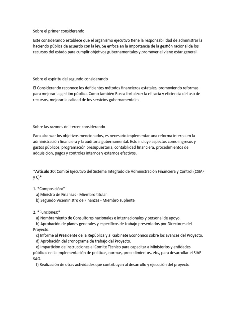 Gestión Financiera y Control Estatal | PDF | Auditoría | Ministerio ...