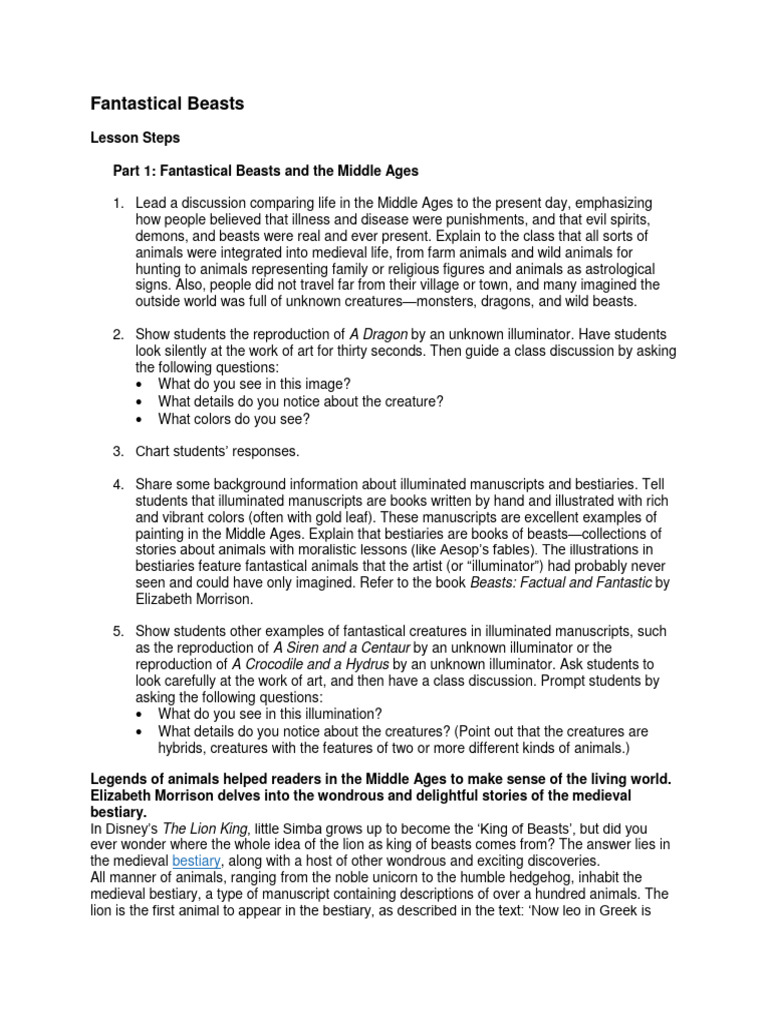 Middle Ages intelligence overview