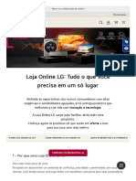 Loja Online LG - LG Brasil