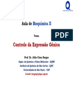 Aula06BioqII Qui ContExpressaoGenica