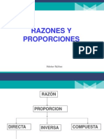 Razones y Proporciones